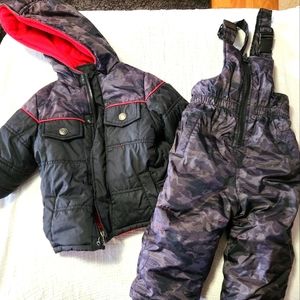 BOYS XTREME 18 MO. SNOWPANTS SNOWSUIT SET
